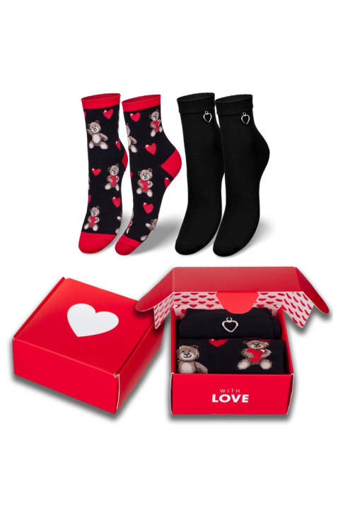 Komplet ženskih čarapa EMIOLNA, Boja: crna, IVET.RS - Nova Kolekcija