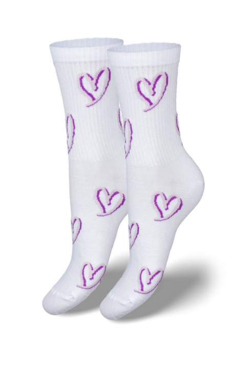 Čarape SROLDENZA, Boja: bela, IVET.RS - Nova Kolekcija