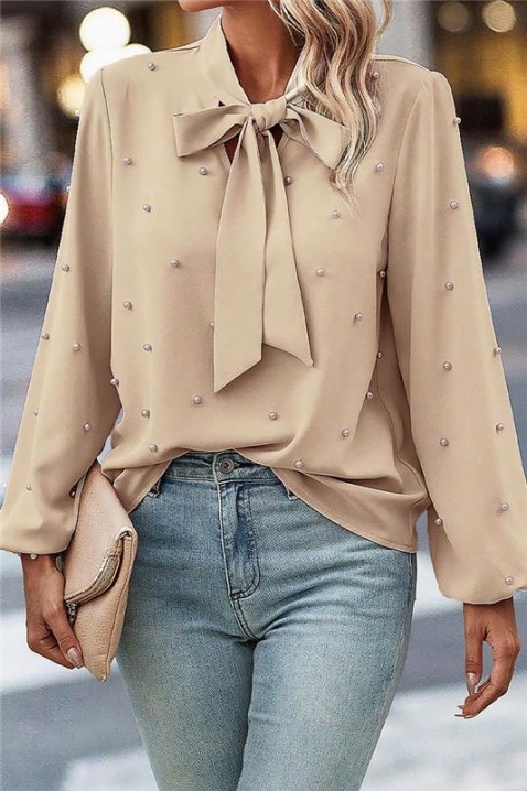 Ženska bluza BILDANA ECRU, Boja: ecru, IVET.RS - Nova Kolekcija