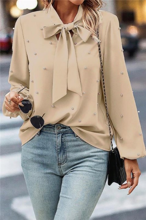 Ženska bluza BILDANA ECRU, Boja: ecru, IVET.RS - Nova Kolekcija