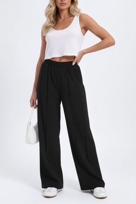 Pantalone ZAGLORDA BLACK, Boja: crna, IVET.RS - Nova Kolekcija