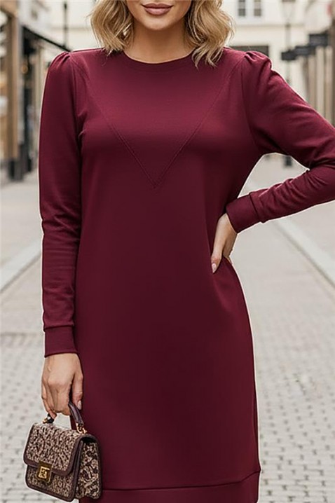 Haljina GALONTA RED, Boja: crvena, IVET.RS - Nova Kolekcija