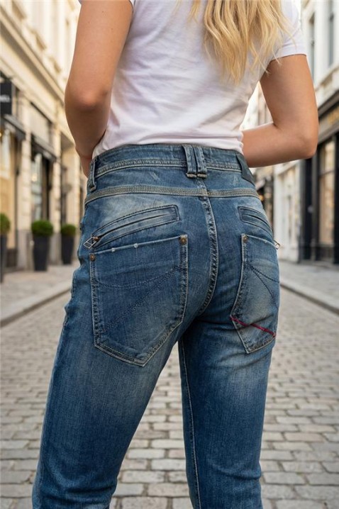 Farmerke JENSOLA, Boja: plava, IVET.RS - Nova Kolekcija