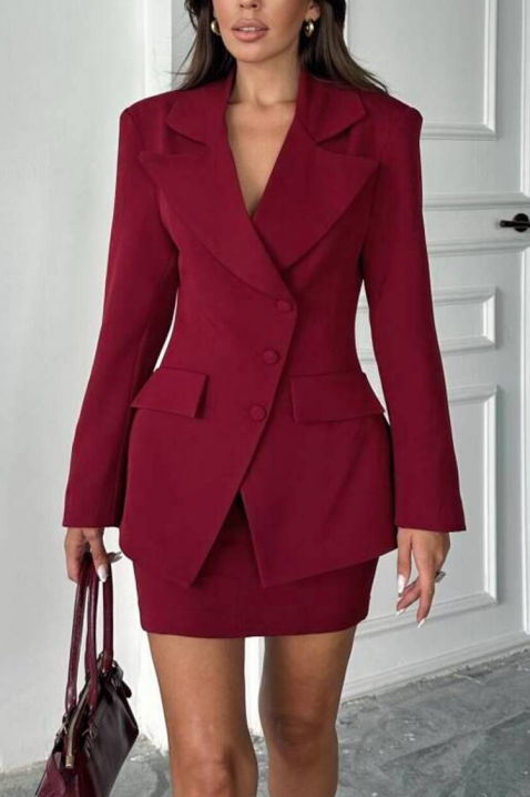 Komplet PULVORZA BORDO, Boja: bordo, IVET.RS - Nova Kolekcija