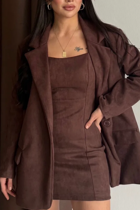 Komplet CAMELDA BROWN, Boja: braon, IVET.RS - Nova Kolekcija