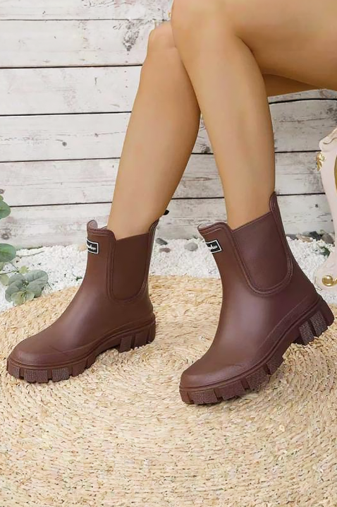 Ženske gležnjače ZERFIOGA, Boja: braon, IVET.RS - Nova Kolekcija