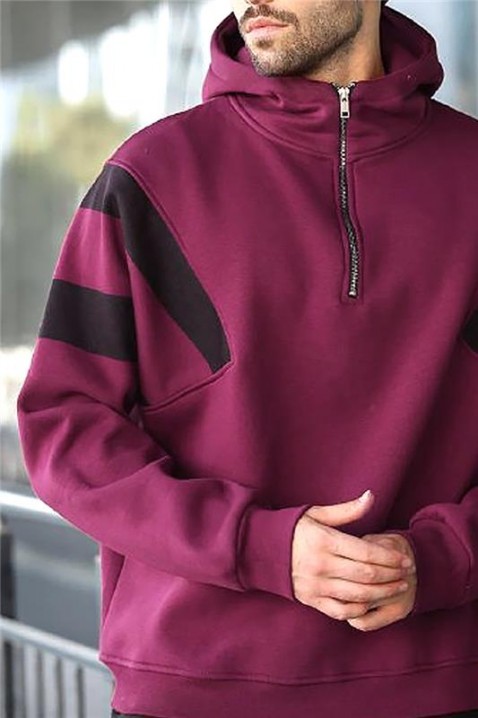 Muška dukserica PEFIZO BORDO, Boja: bordo, IVET.RS - Nova Kolekcija