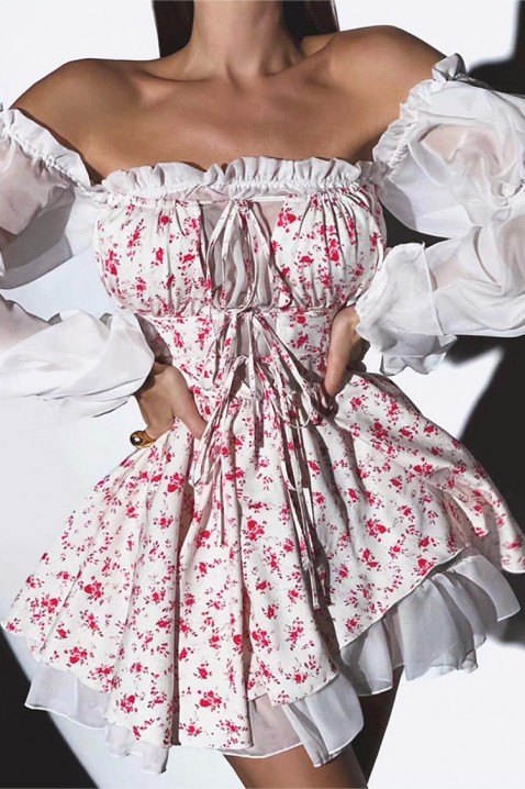 Haljina GREFIOXA, Boja: bela, IVET.RS - Nova Kolekcija