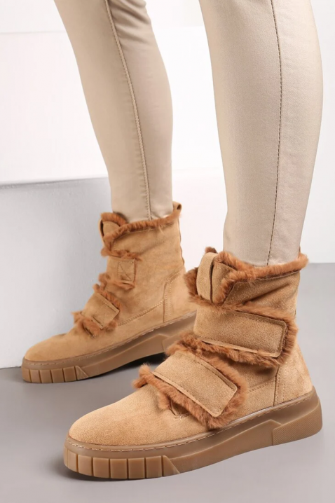 Ženske čizme ZALVRINDA CAMEL, Boja: svetlobraon, IVET.RS - Nova Kolekcija