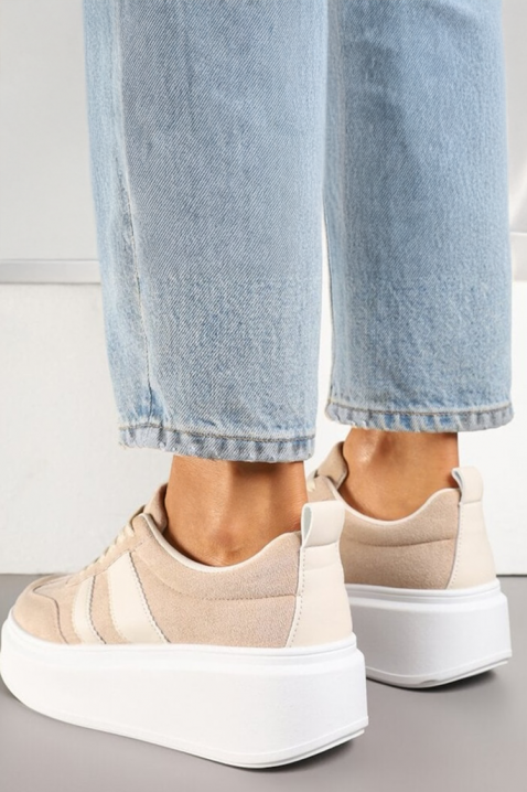 Ženske patike KELMIRA BEIGE, Boja: bež, IVET.RS - Nova Kolekcija