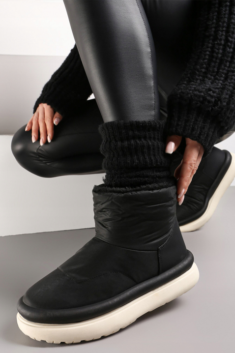 Ženske gležnjače BORVELZA, Boja: crna, IVET.RS - Nova Kolekcija