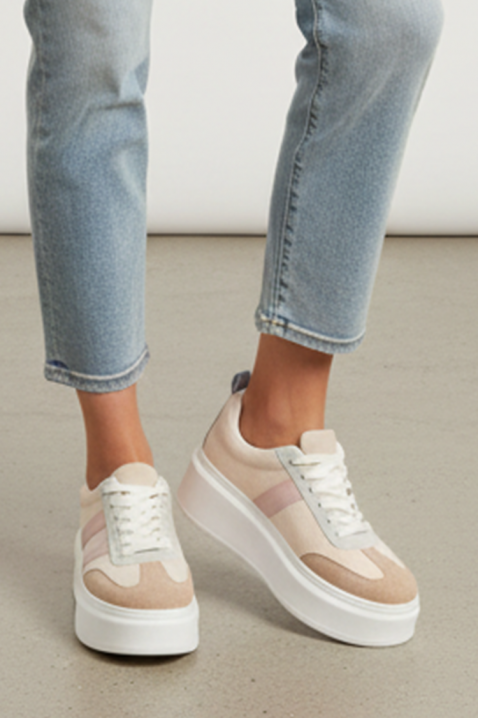 Ženske patike KELMIRA PUDRA, Boja: rose, IVET.RS - Nova Kolekcija