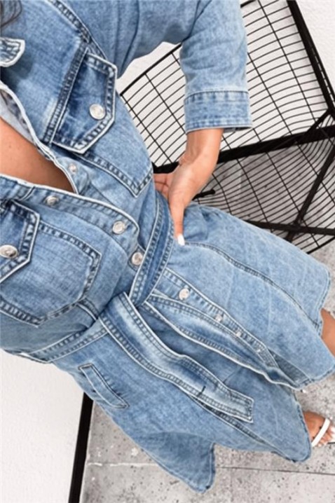 Haljina DENMILZA, Boja: svetloplava, IVET.RS - Nova Kolekcija