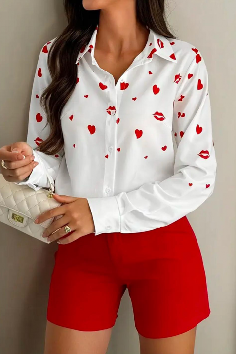 Ženska košulja KLENDILA, Boja: bela, IVET.RS - Nova Kolekcija