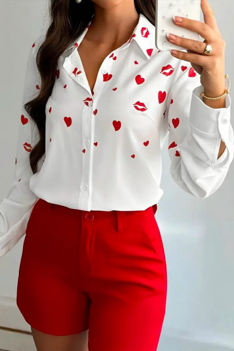 Ženska košulja KLENDILA, Boja: bela, IVET.RS - Nova Kolekcija