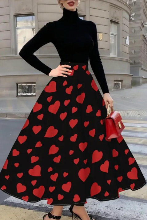 Suknja HERTILZA, Boja: crna, IVET.RS - Nova Kolekcija