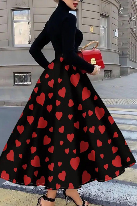 Suknja HERTILZA, Boja: crna, IVET.RS - Nova Kolekcija