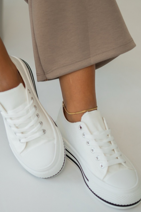 Ženske patike KLAVILZA WHITE, Boja: bela, IVET.RS - Nova Kolekcija