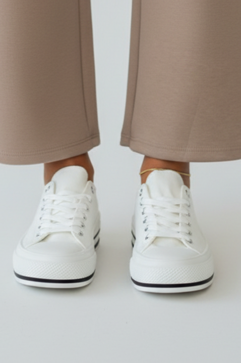 Ženske patike KLAVILZA WHITE, Boja: bela, IVET.RS - Nova Kolekcija