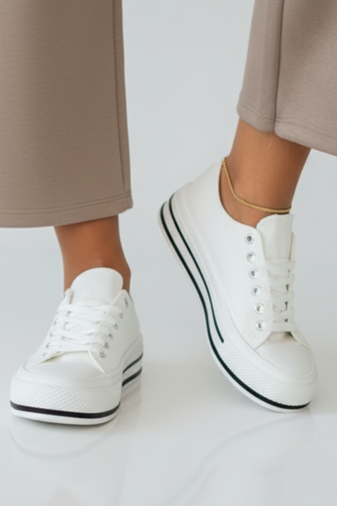 Ženske patike KLAVILZA WHITE, Boja: bela, IVET.RS - Nova Kolekcija