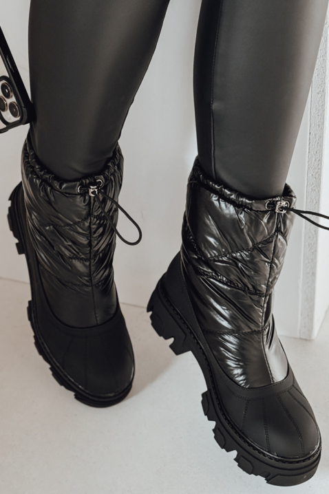 Snegarice ZAGLINDA BLACK, Boja: crna, IVET.RS - Nova Kolekcija