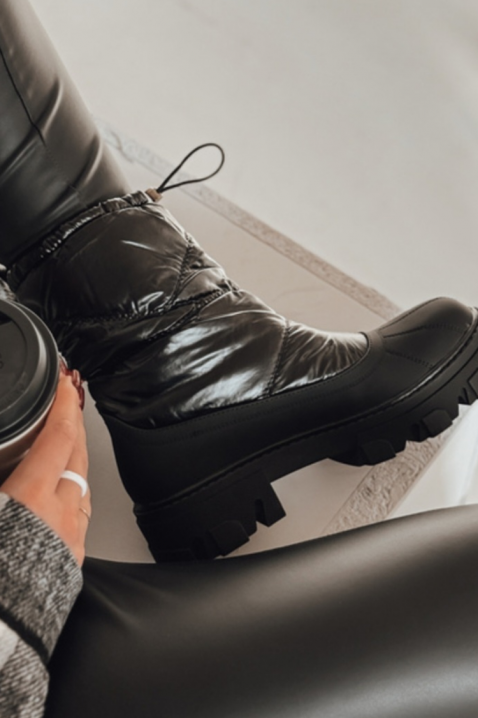 Snegarice ZAGLINDA BLACK, Boja: crna, IVET.RS - Nova Kolekcija