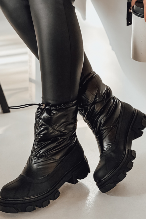 Snegarice ZAGLINDA BLACK, Boja: crna, IVET.RS - Nova Kolekcija