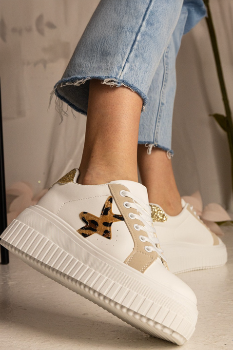 Ženske patike ZVEZDILZA, Boja: bela, IVET.RS - Nova Kolekcija