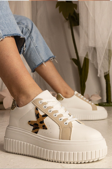 Ženske patike ZVEZDILZA, Boja: bela, IVET.RS - Nova Kolekcija