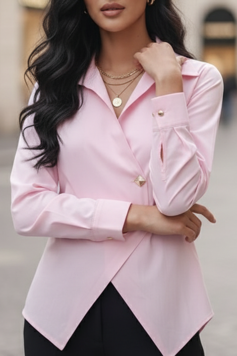 Ženska košulja VELROZA PUDRA, Boja: rose, IVET.RS - Nova Kolekcija