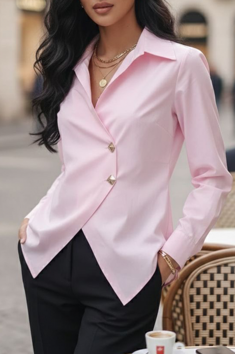 Ženska košulja VELROZA PUDRA, Boja: rose, IVET.RS - Nova Kolekcija