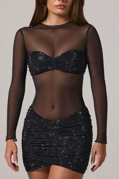 Haljina GLARZOLA, Boja: crna, IVET.RS - Nova Kolekcija