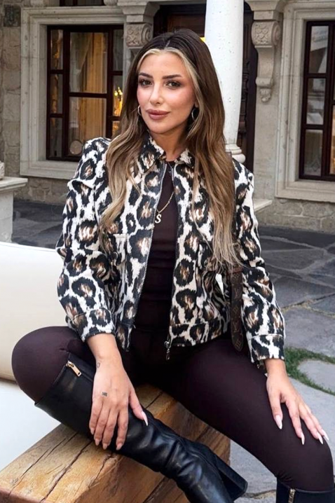 Jakna VOLTIGA, Boja: leopard, IVET.RS - Nova Kolekcija