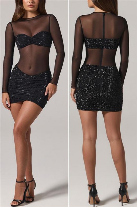 Haljina GLARZOLA, Boja: crna, IVET.RS - Nova Kolekcija