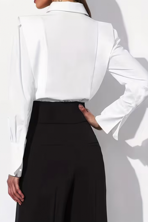 Ženska košulja PLEVOLZA WHITE, Boja: bela, IVET.RS - Nova Kolekcija