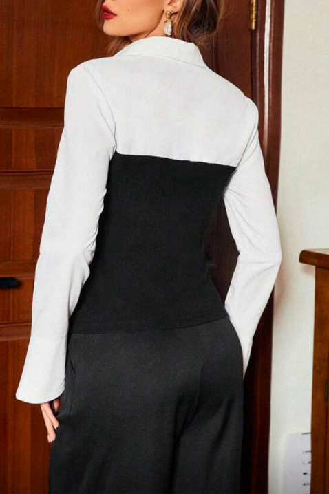 Ženska košulja GRAVELDA, Boja: crna i bela, IVET.RS - Nova Kolekcija