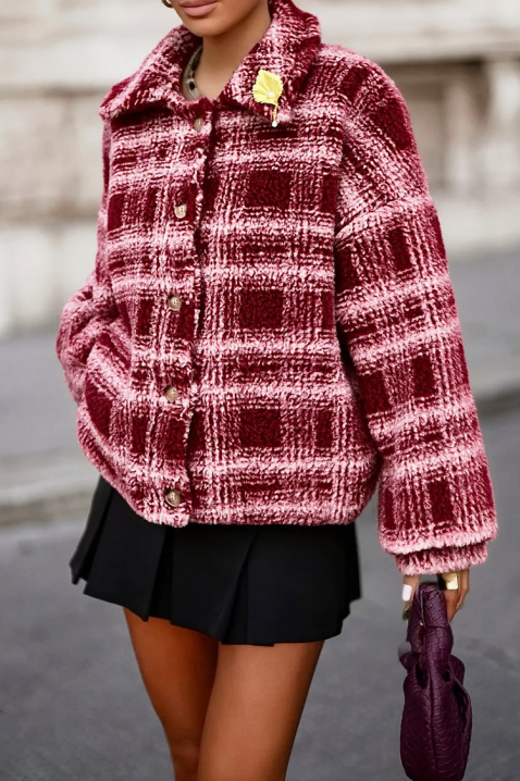 Kaput DEVORGA RED, Boja: crvena, IVET.RS - Nova Kolekcija