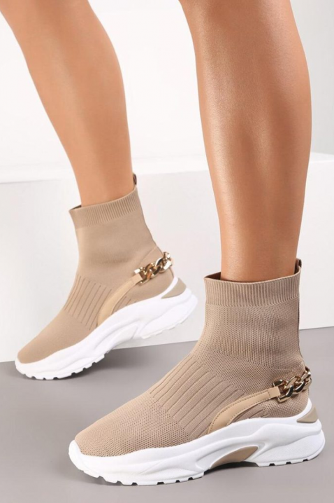 Ženske gležnjače KANSELVA, Boja: bež, IVET.RS - Nova Kolekcija