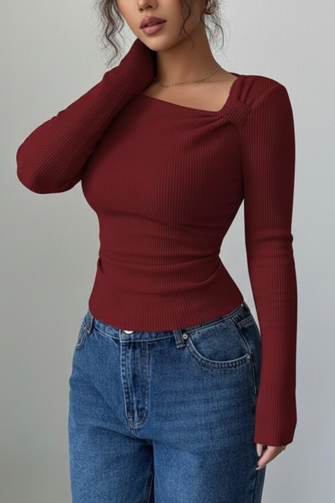 Ženska bluza TREBOLDA BORDO, Boja: bordo, IVET.RS - Nova Kolekcija
