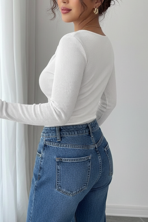 Ženska bluza TREBOLDA WHITE, Boja: bela, IVET.RS - Nova Kolekcija