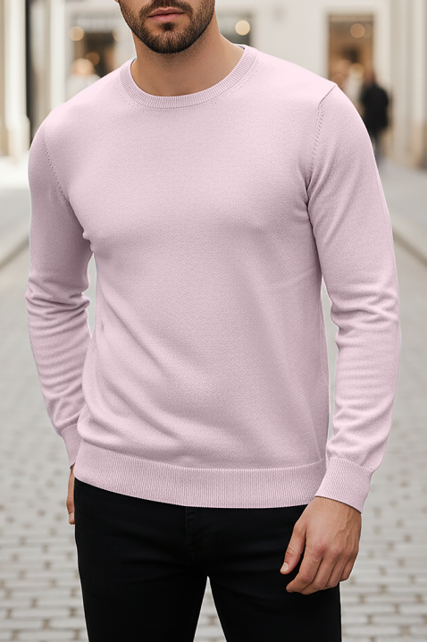 Muški džemper BORJO PINK, Boja: roze, IVET.RS - Nova Kolekcija