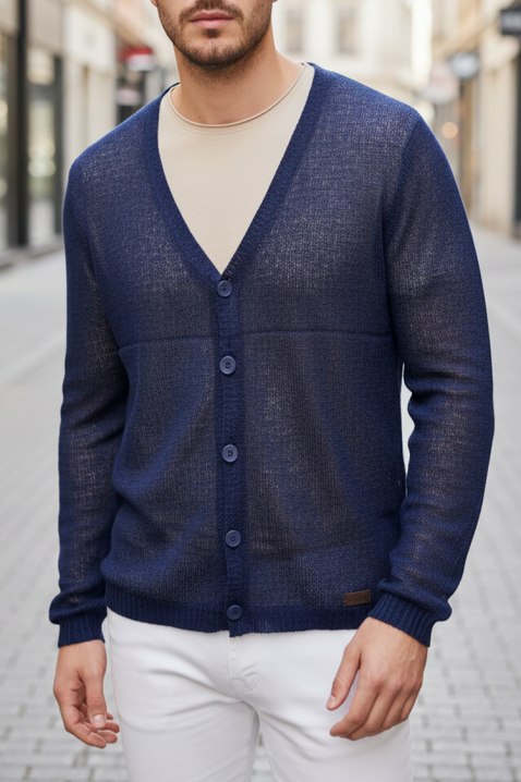 Muška vesta KALBER, Boja: tamnoplava, IVET.RS - Nova Kolekcija