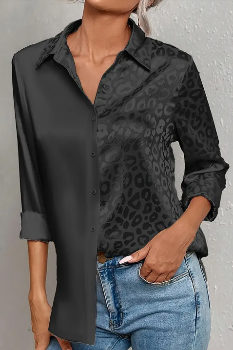 Ženska košulja VEYANZA BLACK, Boja: crna, IVET.RS - Nova Kolekcija