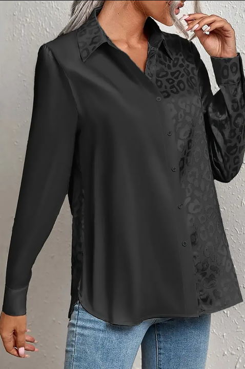 Ženska košulja VEYANZA BLACK, Boja: crna, IVET.RS - Nova Kolekcija