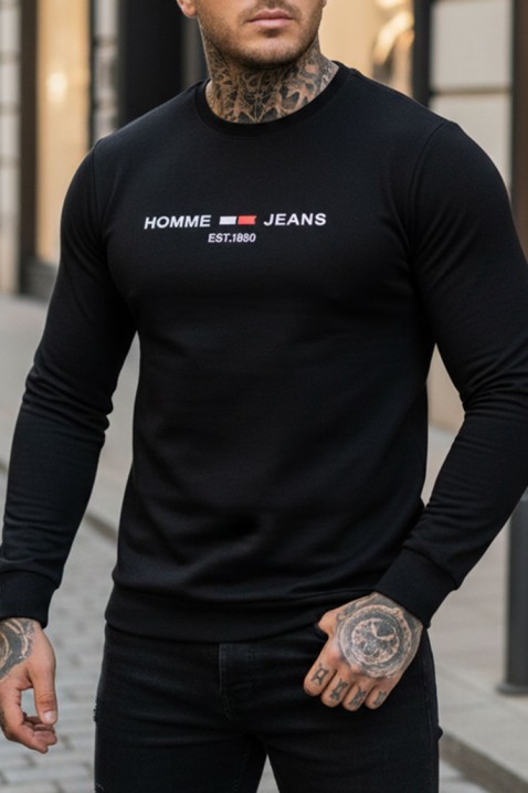 Muška bluza KELBO BLACK, Boja: crna, IVET.RS - Nova Kolekcija