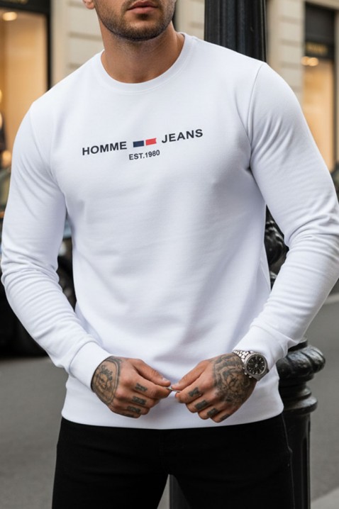 Muška bluza KELBO WHITE, Boja: bela, IVET.RS - Nova Kolekcija