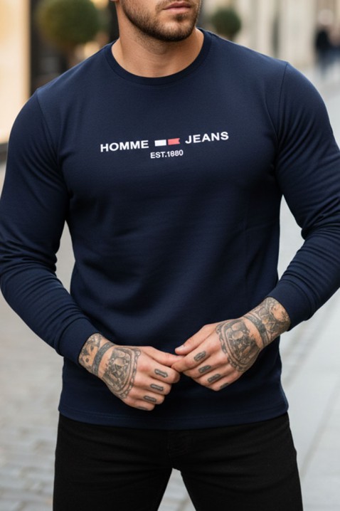 Muška bluza KELBO NAVY, Boja: tamnoplava, IVET.RS - Nova Kolekcija