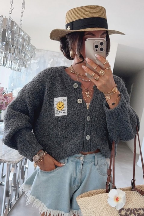 Vesta MOHVELDA GREY, Boja: siva, IVET.RS - Nova Kolekcija