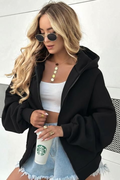 Dukserica SPORVELDA BLACK, Boja: crna, IVET.RS - Nova Kolekcija