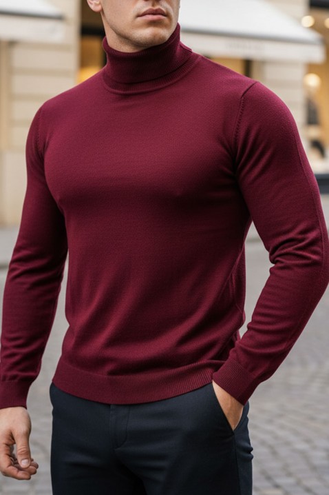 Muški džemper DORODO BORDO, Boja: bordo, IVET.RS - Nova Kolekcija